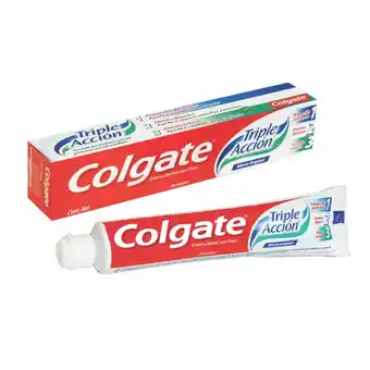Tia Crema dental menta original Colgate triple accion 150 ml oferta