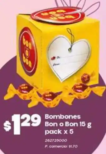 Tia Bon o Bon Bombones oferta