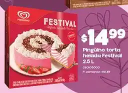 Tia Festival pingüino torta helada oferta