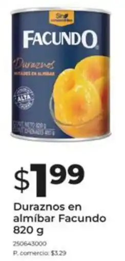 Tia Facundo duraznos en almíbar oferta