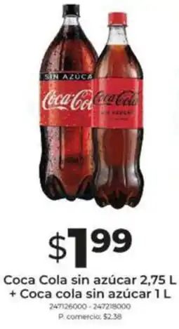 Tia Coca cola sin azúcar oferta