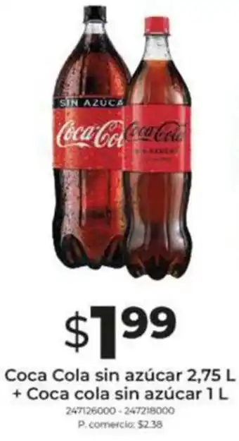 Tia Coca cola sin azúcar oferta