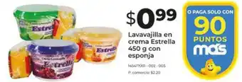 Tia Estrella Lavavajilla en crema oferta