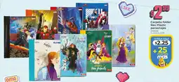 Tia Carpeta folder rex plastic personajes oferta