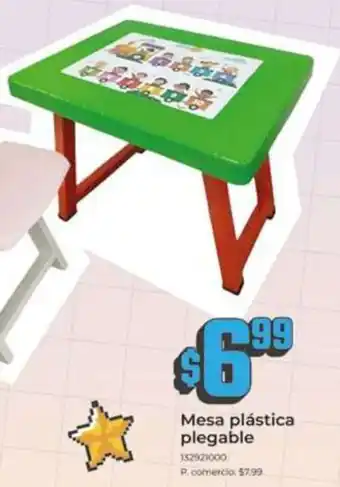 Tia Mesa plástica plegable oferta