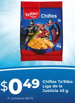 Tia Ta'riko chifles liga de la justicia oferta