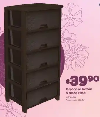Tia Cajonera ratán oferta