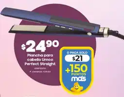 Tia Plancha para cabello umco perfect straight oferta