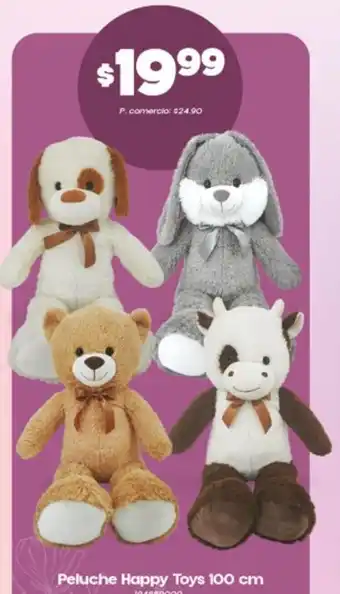 Tia Peluche happy toys oferta