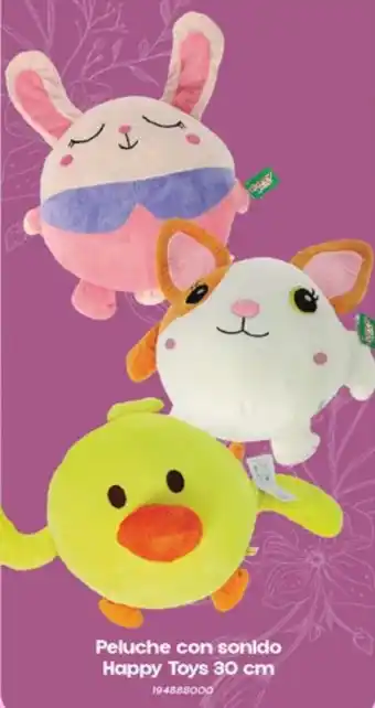 Tia Peluche con sonido happy toys oferta