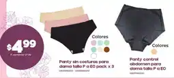 Tia Panty sin costuras para dama oferta