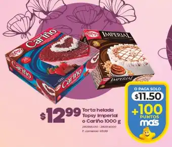 Tia Torta helada Topsy Imperial o Cariño oferta