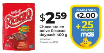 Tia Ricacao chocolate en polvo doypack oferta