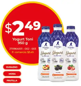 Tia Toni yogurt oferta