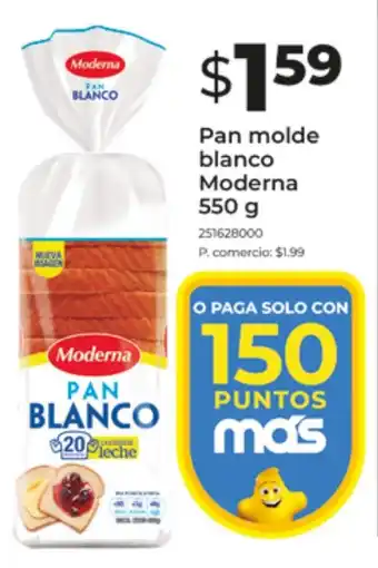 Tia Moderna pan molde blanco oferta