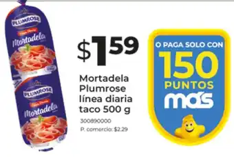 Tia Mortadela Plumrose línea diaria taco oferta