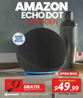 Novicompu Amazon echo dot 4th gen oferta