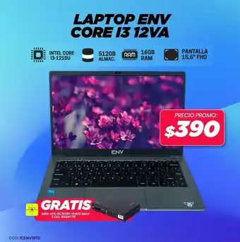 Novicompu Laptop env core 13 12va oferta