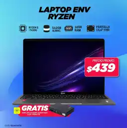 Novicompu Laptop env ryzen oferta
