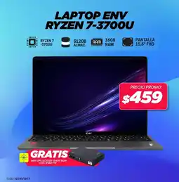 Novicompu Laptop env ryzen 7-3700u oferta