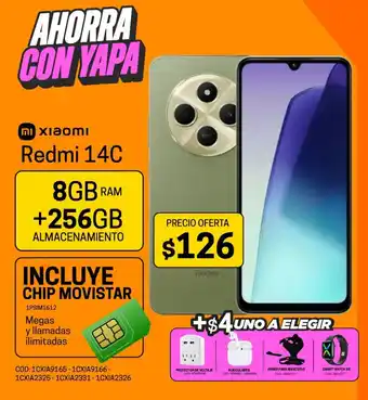Novicompu Xiaomi Redmi 14C 8GB RAM +256GB oferta