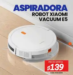 Novicompu Aspiradora robot xiaomi vacuum e5 oferta