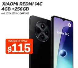 Novicompu Xiaomi redmi 14c 4gb +256gb oferta