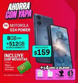 Novicompu Motorola g24 power 8gb ram +512gb oferta