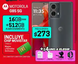 Novicompu Motorola g8 5g 16gb ram +512gb oferta