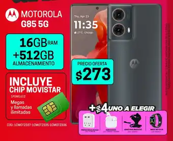 Novicompu Motorola g8 5g 16gb ram +512gb oferta