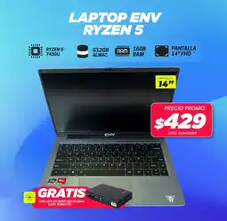 Novicompu Laptop env ryzen 5 oferta