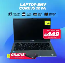 Novicompu Laptop env core 15 12 va oferta