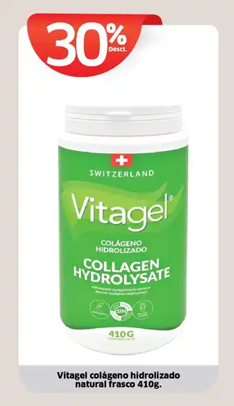 Farmacias Económicas Vitagel colágeno hidrolizado natural frasco oferta