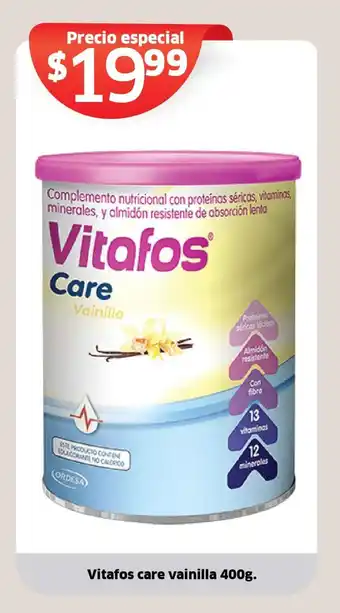 Farmacias Económicas Vitafos care vainilla oferta