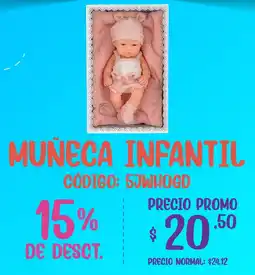 Coral Hipermercados Muñeca infantil oferta