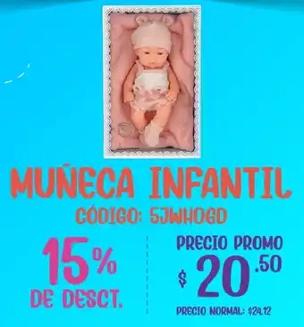 Coral Hipermercados Muñeca infantil oferta
