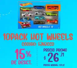 Coral Hipermercados Hot wheels oferta