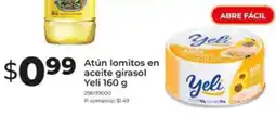 Tia Yeli atún lomitos en aceite girasol oferta