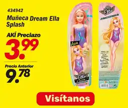 Akí Muñeca dream ella splash oferta