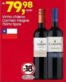 Farmacias Cruz Azul Vinho chileno carmen insigne oferta