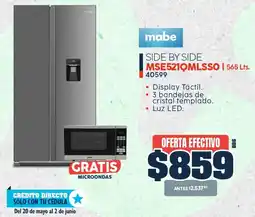 Marcimex Mabe side by side oferta