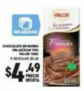 Delportal Supermercados Chocolate en barra valor oferta