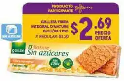 Delportal Supermercados Galleta fibra integral d'nature guillon oferta
