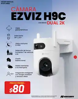 Novicompu Cámara ezviz h9c oferta