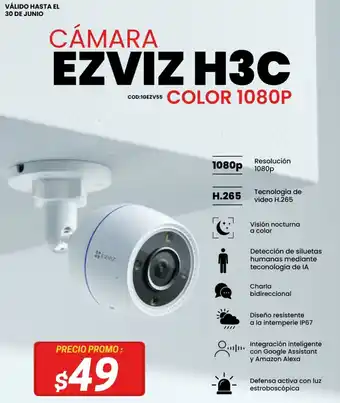 Novicompu Cámara ezviz h3c oferta
