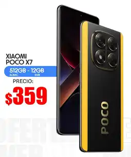 Novicompu Xiaomi poco x7 oferta