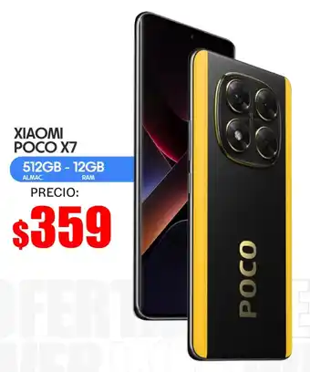 Novicompu Xiaomi poco x7 oferta