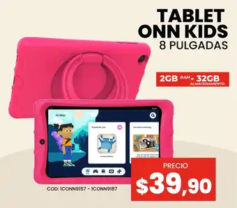 Novicompu Tablet onn kids 8" oferta