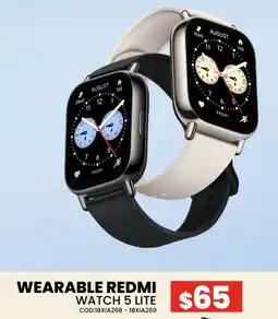 Novicompu Wearable redmi watch 5 lite oferta