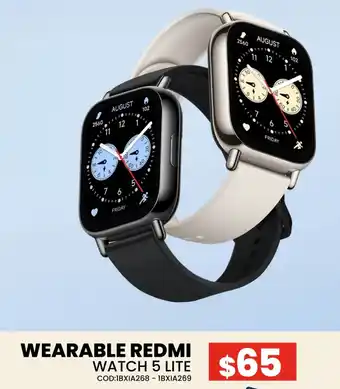 Novicompu Wearable redmi watch 5 lite oferta